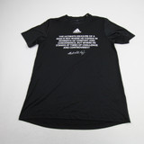 Kansas Jayhawks adidas Aeroready Short Sleeve Shirt Men's Black Used S TOPS-176100