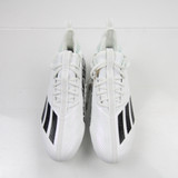 adidas adizero Football Cleat Men's White New without Box Multiple Sizes CLEA-016467