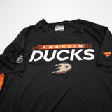 Anaheim Ducks Fanatics NHL Pro Authentics Short Sleeve Shirt Men's Used L TOPS-176466