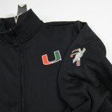 Miami Hurricanes adidas Jacket Women's Black New with Tags S TOPS-177022