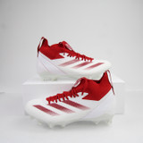 adidas adizero Football Cleat Men's White New without Box 14 CLEA-016638