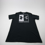 Under Armour Short Sleeve Shirt Men's Black Used XL TOPS-177248