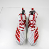 adidas adizero Football Cleat Men's White New without Box 12.5 CLEA-016729