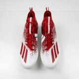 adidas adizero Football Cleat Men's White New without Box Multiple Sizes CLEA-016674