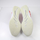 adidas adizero Basketball Shoe Men's White Used 17 SHOE-022239