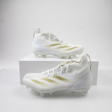 adidas adizero Football Cleat Men's White New without Box Multiple Sizes CLEA-016737