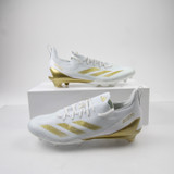 adidas adizero Football Cleat Men's White New without Box Multiple Sizes CLEA-016756