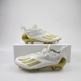 adidas adizero Football Cleat Men's White New without Box 13 CLEA-016775