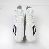adidas adizero Football Cleat Men's White New without Box 13.5 CLEA-016777