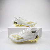 adidas adizero Football Cleat Men's White New without Box 13 CLEA-016779