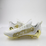 adidas adizero Football Cleat Men's White New without Box 13 CLEA-016779