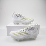 adidas adizero Football Cleat Men's White Used Multiple Sizes CLEA-016785