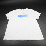 Los Angeles Chargers Nike Dri-Fit Short Sleeve Shirt Men's White Used 3XL TOPS-176525