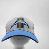 Los Angeles Chargers New Era 39thirty Fitted Hat Men's Gray Used ML HATS-016642