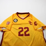 USC Trojans Nike Dri-Fit Game Jersey - Soccer Women's Gold Used L JRSY-010771