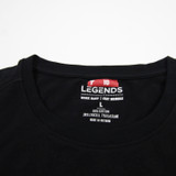 Philadelphia Phillies Legends Short Sleeve Shirt Men's Black Used L TOPS-177507