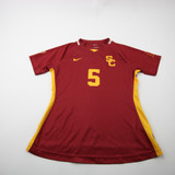 USC Trojans Nike Dri-Fit Game Jersey - Soccer Women's Crimson Used M JRSY-010794
