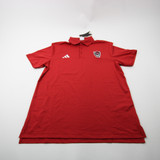 NC State Wolfpack adidas Polo Men's Red New with Tags M TOPS-177634