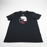 Under Armour HeatGear Short Sleeve Shirt Men's Black Used L TOPS-177686