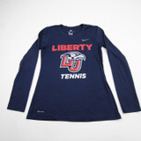 Liberty Flames Nike Long Sleeve Shirt Women's Navy Used S TOPS-177689