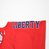 Liberty Flames Nike Sleeveless Shirt Women's Red New without Tags M TOPS-177690