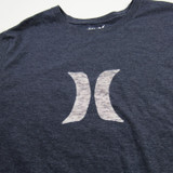 Hurley Short Sleeve Shirt Men's Navy Used L TOPS-177706