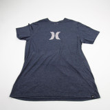 Hurley Short Sleeve Shirt Men's Navy Used L TOPS-177706