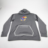Kansas Jayhawks adidas Sweatshirt Men's Dark Gray Used XLT TOPS-177529