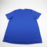 Kansas Jayhawks adidas Short Sleeve Shirt Men's Blue Used XL TOPS-177552