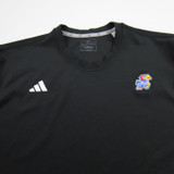 Kansas Jayhawks adidas Sweatshirt Men's Black New without Tags XXL TOPS-177537