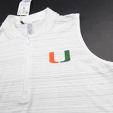 Miami Hurricanes adidas Pullover Women's New with Tags S TOPS-177289