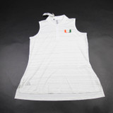 Miami Hurricanes adidas Pullover Women's New with Tags S TOPS-177289
