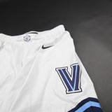 Villanova Wildcats Nike Elite Game Shorts Men's White Used Multiple Sizes SHOR-038090