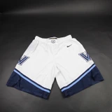 Villanova Wildcats Nike Elite Game Shorts Men's White Used Multiple Sizes SHOR-038090