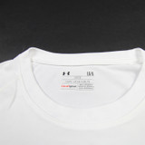 Utah Utes Under Armour Long Sleeve Shirt Men's White Used L TOPS-177144