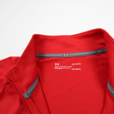 Under Armour HeatGear Pullover Men's Red Used L TOPS-177738