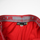 Under Armour Athletic Shorts Men's Red Used L SHOR-038012