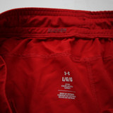 Utah Utes Under Armour Practice Shorts Men's Red Used L SHOR-038208
