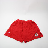 Utah Utes Under Armour Practice Shorts Men's Red Used L SHOR-038208