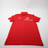 Utah Utes Under Armour Polo Men's Red Used M TOPS-177881