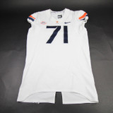 Virginia Cavaliers Nike Game Jersey - Football Men's White Used 46LINE JRSY-010851