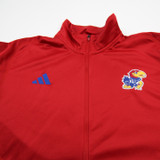 Kansas Jayhawks adidas Pullover Men's Red New without Tags XLT TOPS-177539