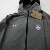 UConn Huskies Nike Jacket Men's Gray New with Tags S TOPS-178008