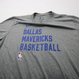 Dallas Mavericks Nike NBA Authentics Dri-Fit Short Sleeve Shirt Men's Used XLT TOPS-178228