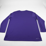 TCU Horned Frogs Nike Long Sleeve Shirt Men's Purple Used 3XL TOPS-178091