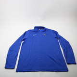 Dallas Mavericks Nike NBA Authentics Dri-Fit Pullover Men's Blue Used L TOPS-178174