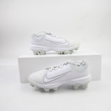 Nike Hyperdiamond Softball Cleat Women's White Used Multiple Sizes CLEA-017013