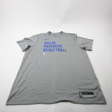 Dallas Mavericks Nike NBA Authentics Dri-Fit Short Sleeve Shirt Men's Used XLT TOPS-178362