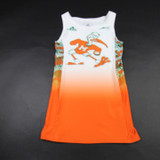 Miami Hurricanes adidas Compression Top Men's White Used Multiple Sizes TOPS-178111