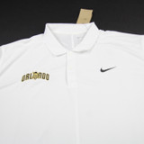 UCF Knights Nike Dri-Fit Polo Men's White Used Multiple Sizes TOPS-177851